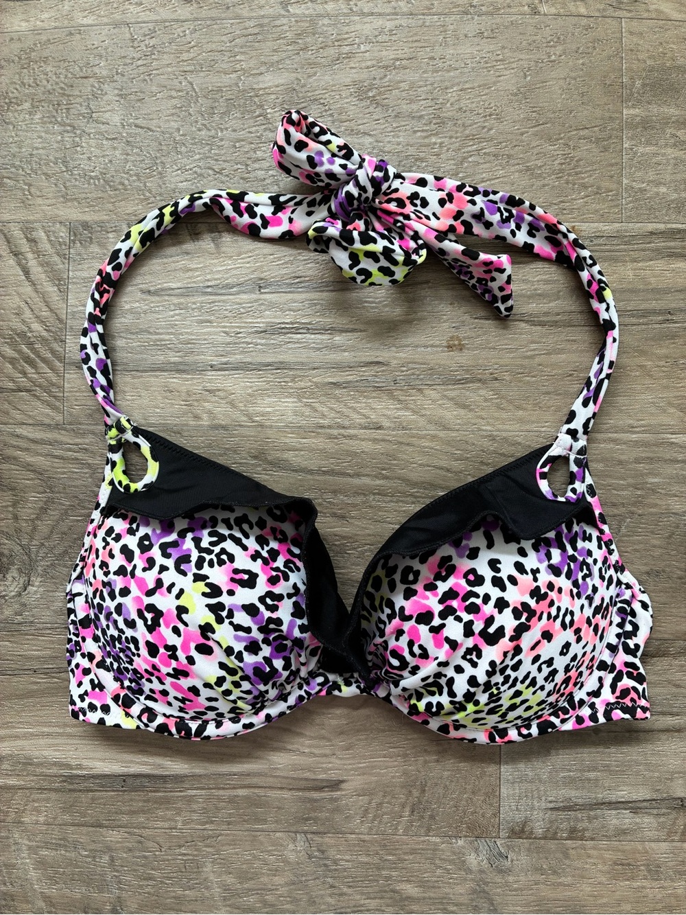 Victoria Secret Super Push Up Bikini Swim Halter Top